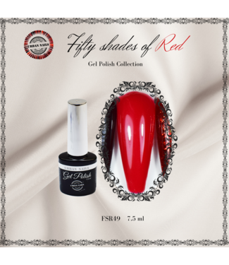 Urban Nails Fifty Shades of Red 49 7,5 ml.