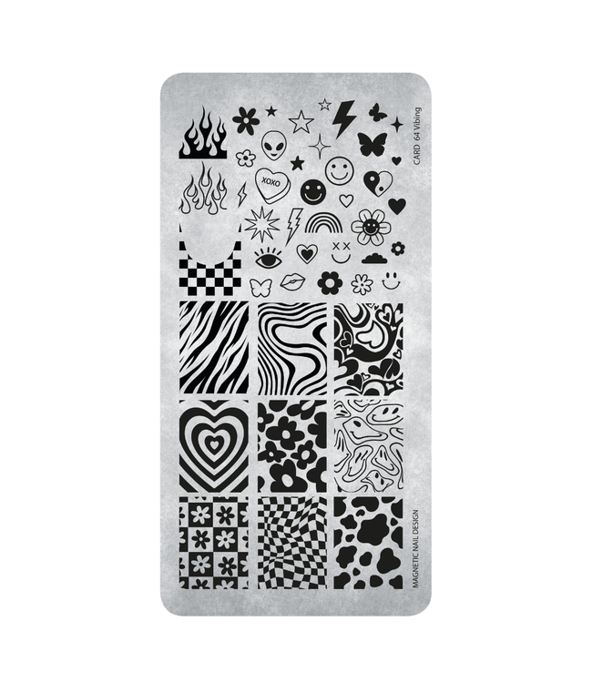 Stempelplaat 64 Vibing