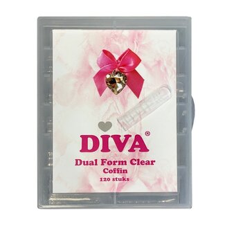Diva Dual Form Clear Coffin 120 st.