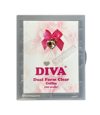 Diva Dual Form Clear Coffin 120 st.