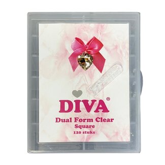 Diva Dual Form Clear Square 120 st.