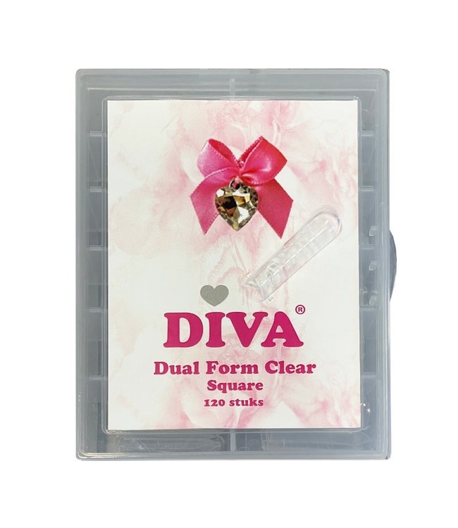 Dual Form Clear Square 120 st.
