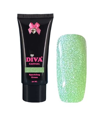 Diva Easygel Sparkling Green 30 ml.