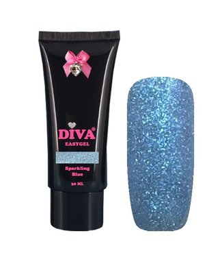 Diva Easygel Sparkling Blue 30 ml.