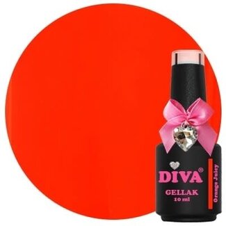Diva 302 Gellak Orange Juicy 10 ml.