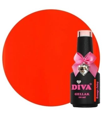 Diva 302 Gellak Orange Juicy 10 ml.