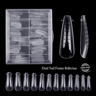 Urban Nails Dual Nail Forms Ballerina 120 st.