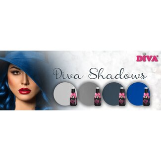 Diva Set Gellak Diva Shadows 4 st. 10 ml.