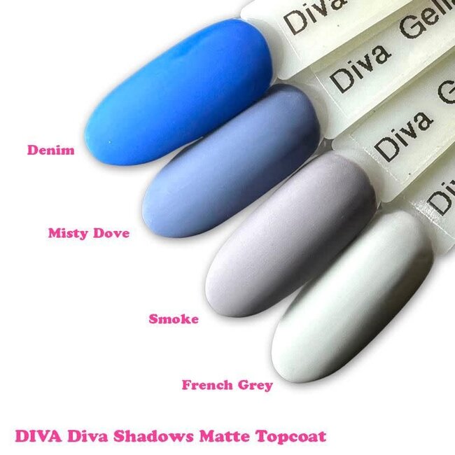 Set Gellak Diva Shadows 4 st. 10 ml.