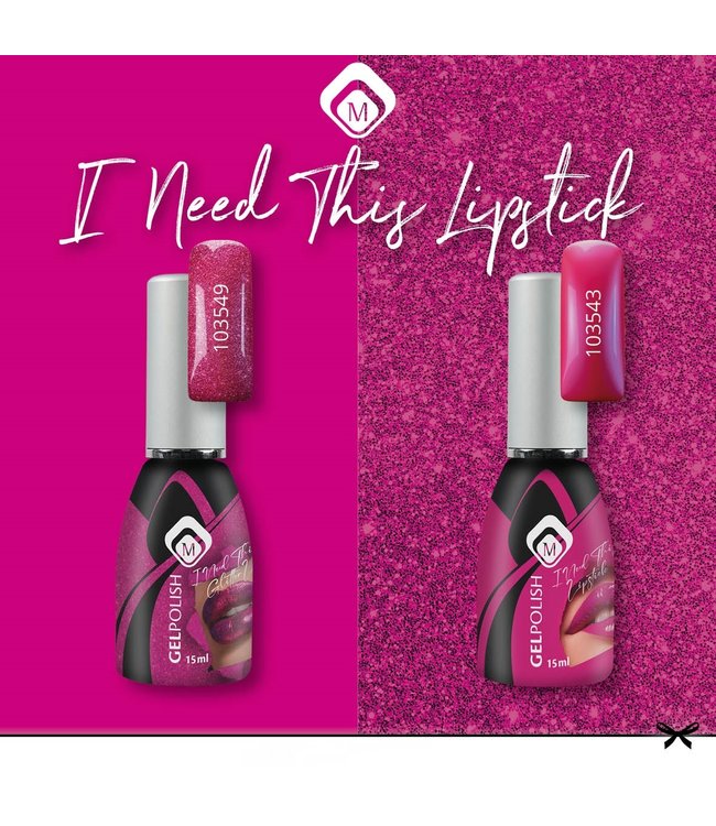 Set I Need This Lipstick Gelpolishes 2 st.