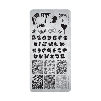 Magnetic Stempelplaat 60 Graffiti Love