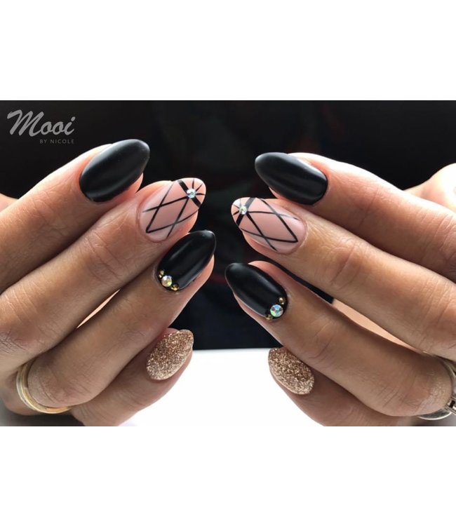 332 Gelpolish Blackest Black