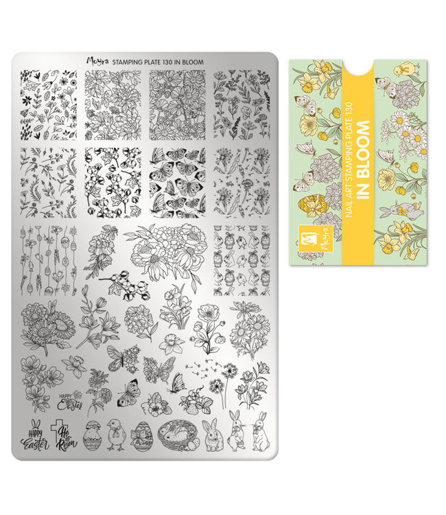 Stempelplaat 130 in Bloom