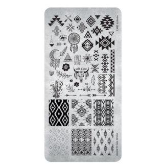Magnetic Stempelplaat 63 Boho