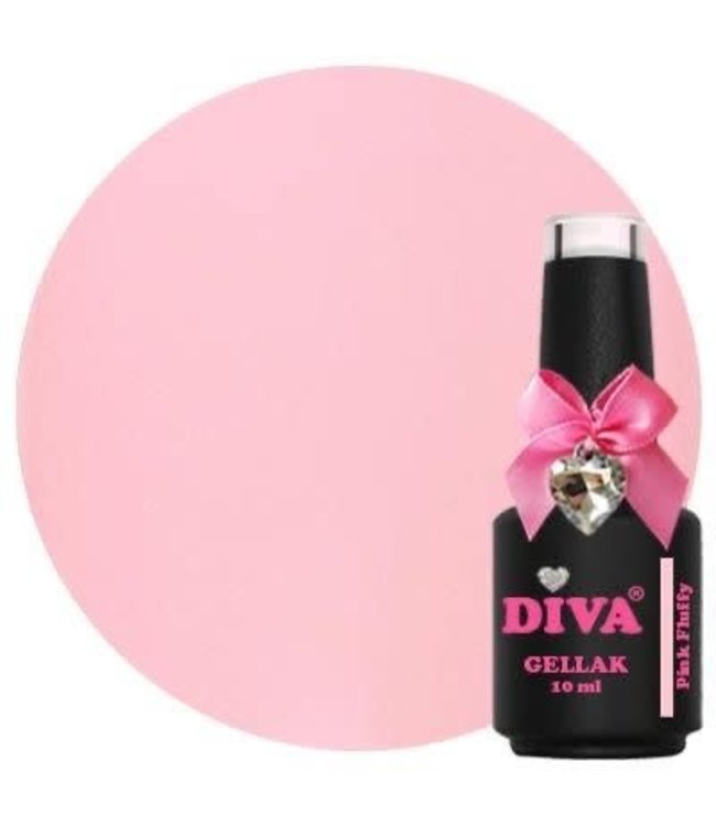 Diva 315 Gellak Pink Fluffy 10 ml.