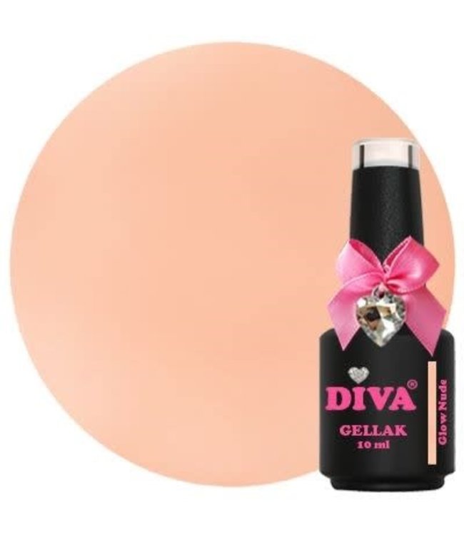 Diva 318 Gellak Glow Nude 10 ml.