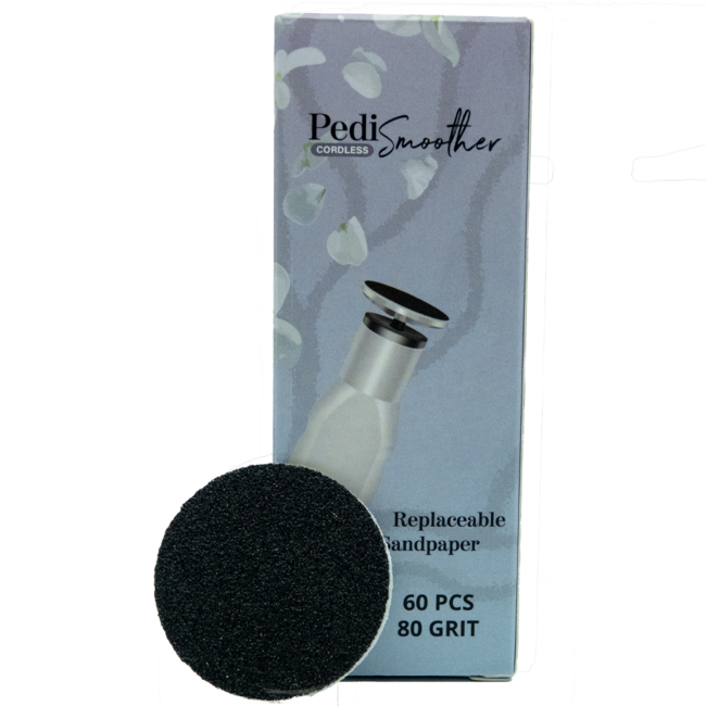 Replacements Pedi Smoother 60 st. 80 grit