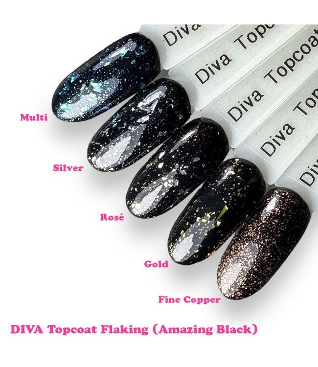 Topcoat Flaking Fine Copper 15 ml.