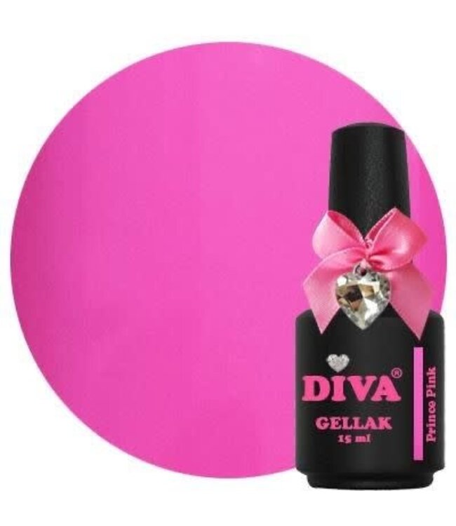 Diva 244 Gellak Prince Pink 15 ml.