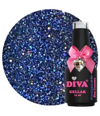 Diva Gellak Cat Eye Blue Treasure 15 ml.