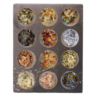 Magnetic Gold Foil Box 12 st.