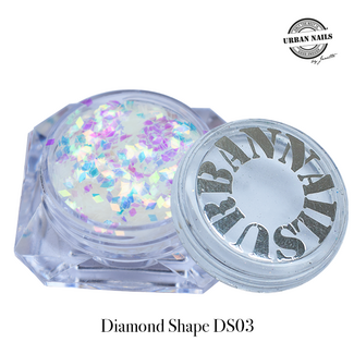 Urban Nails Diamond Shape Glitter 03