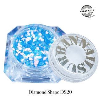 Urban Nails Diamond Shape Glitter 20