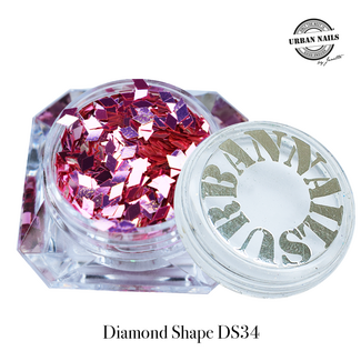 Urban Nails Diamond Shape Glitter 34