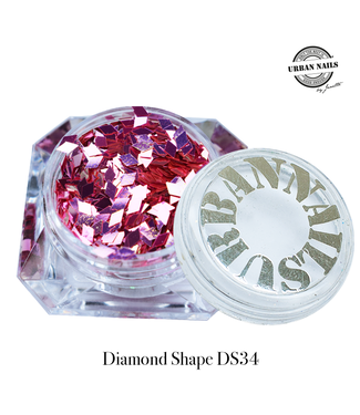 Urban Nails Diamond Shape Glitter 34