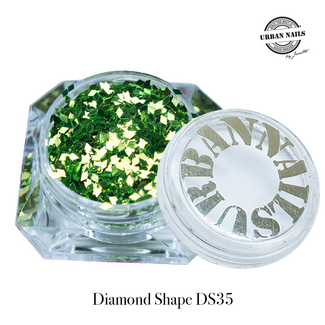 Urban Nails Diamond Shape Glitter 35