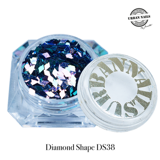 Urban Nails Diamond Shape Glitter 38