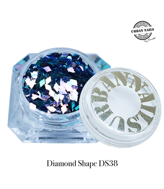 Urban Nails Diamond Shape Glitter 38