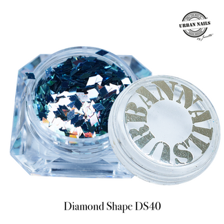 Urban Nails Diamond Shape Glitter 40