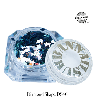 Urban Nails Diamond Shape Glitter 40