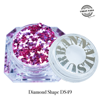 Urban Nails Diamond Shape Glitter 49