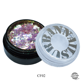 Urban Nails Chrome Flakes 02