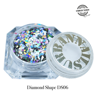 Urban Nails Diamond Shape Glitter 06