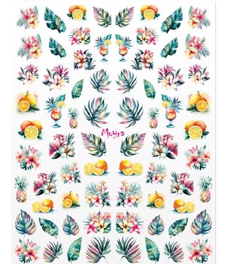 Moyra Water Decal Tropical 01