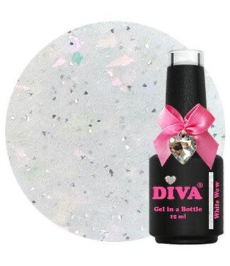 Diva Gel in a Bottle White Wow 15 ml.