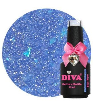 Diva Gel in a Bottle Blue Wow 15 ml.