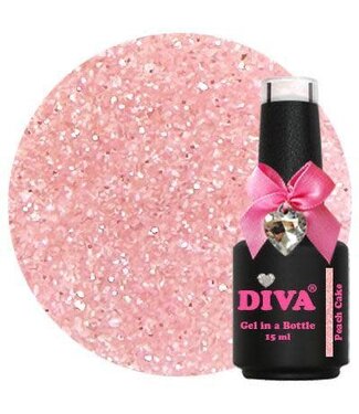 Diva Gel in a Bottle Peach Cake 15 ml.