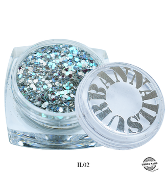 Urban Nails Inlay Glitter 02