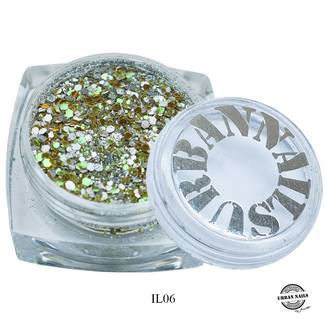Urban Nails Inlay Glitter 06