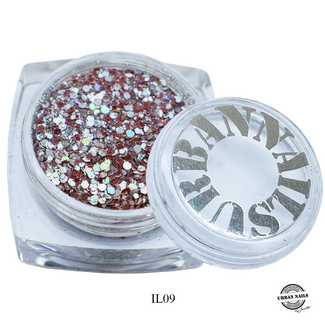 Urban Nails Inlay Glitter 09