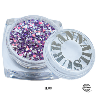 Urban Nails Inlay Glitter 08