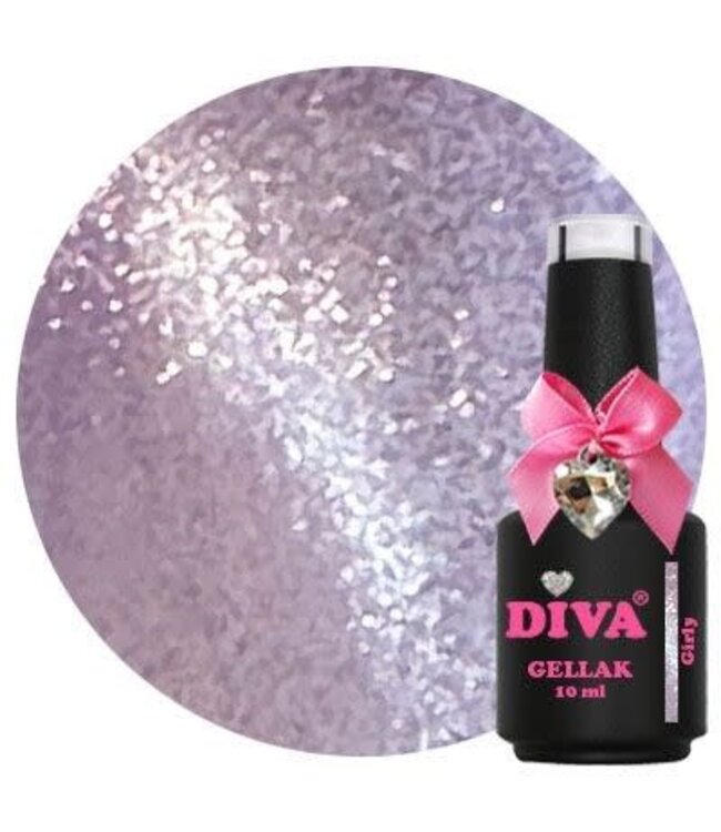 Diva 224 Gellak 9D Cat Eye Girly 10 ml.