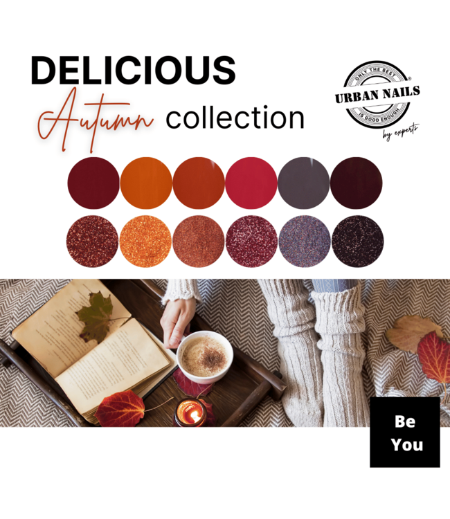 Delicious Autumn Glitter Collection 6 st.