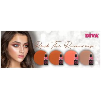 Diva Set Gellak Rock the Runway 4 st. 10 ml.