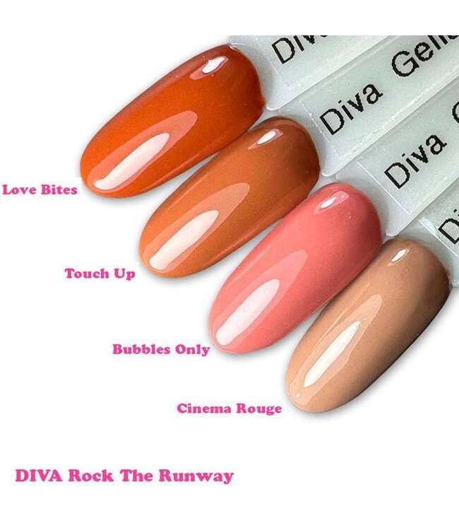 Set Gellak Rock the Runway 4 st. 10 ml.
