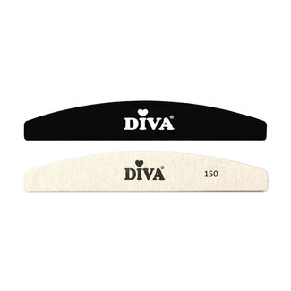 Diva Hygiene Vijlen Half Moon 150 grit 25 st.
